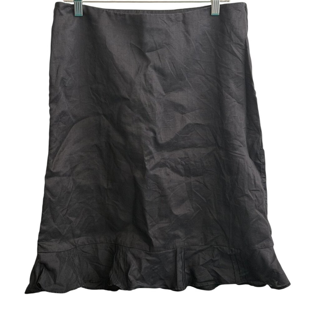 H&M Black Trumpet Pencil Skirt